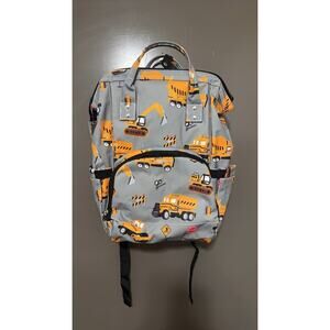 Children's Construction Vehicle Themed Backpack